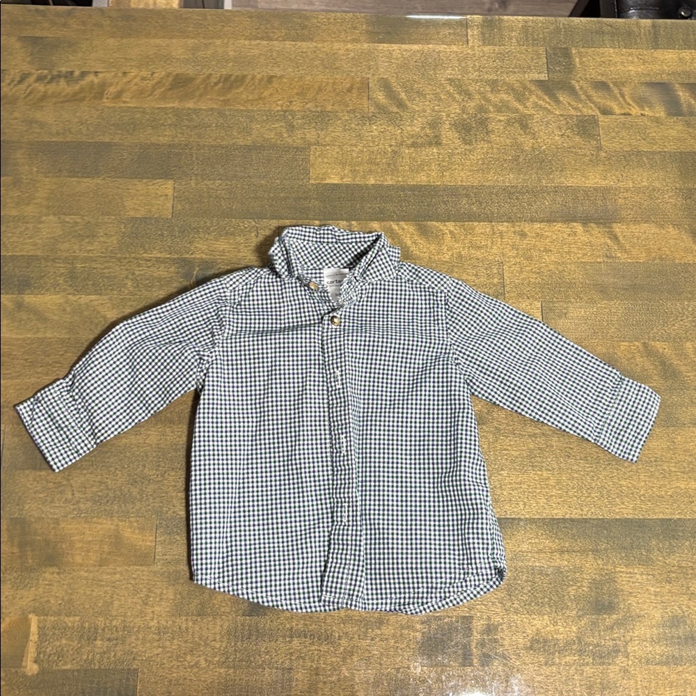 Carter's Checkered Button Down Shirt